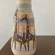Fratelli Fanciullacci vase in ceramic from the 60s Italy