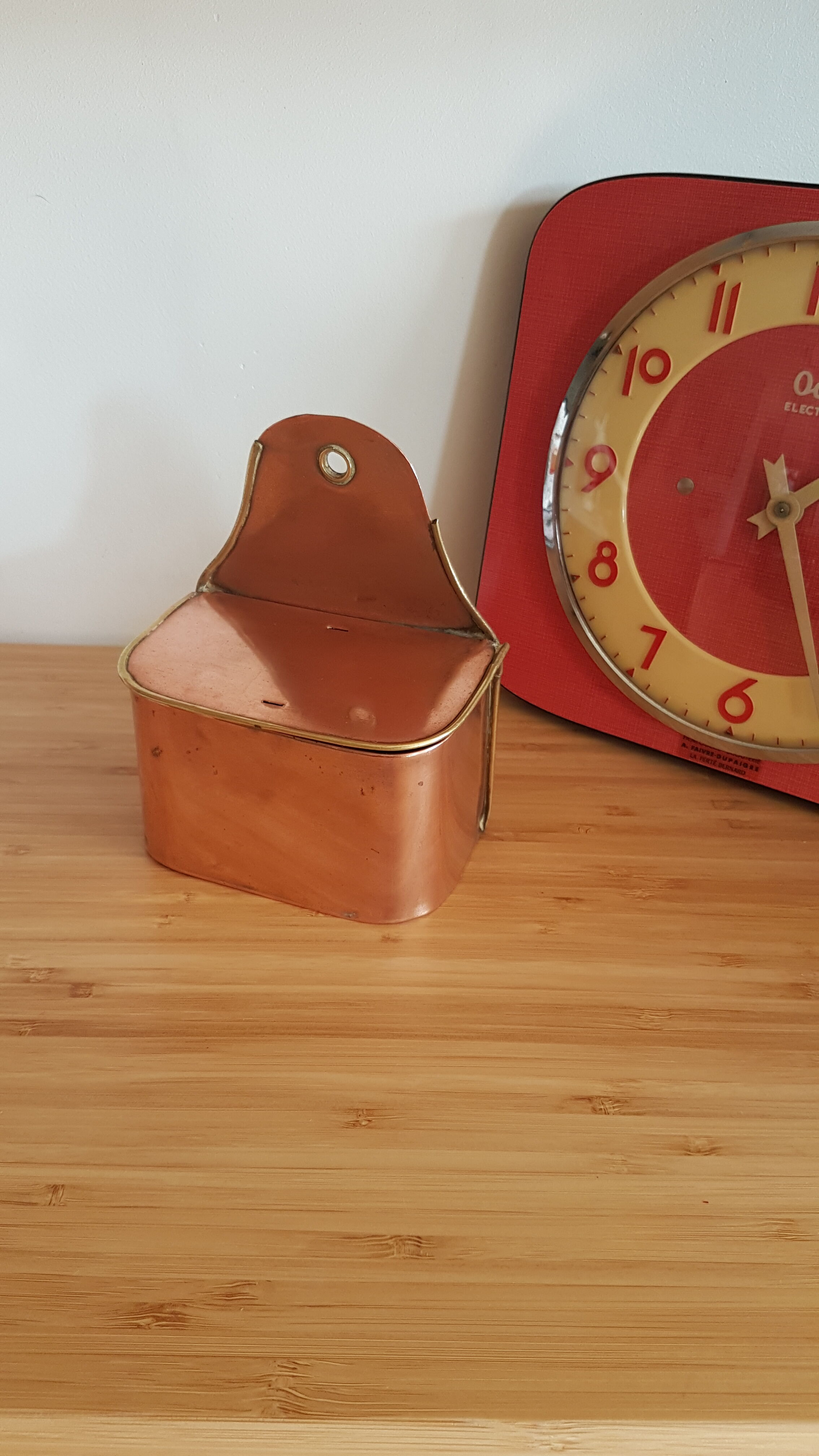 Copper matchbox