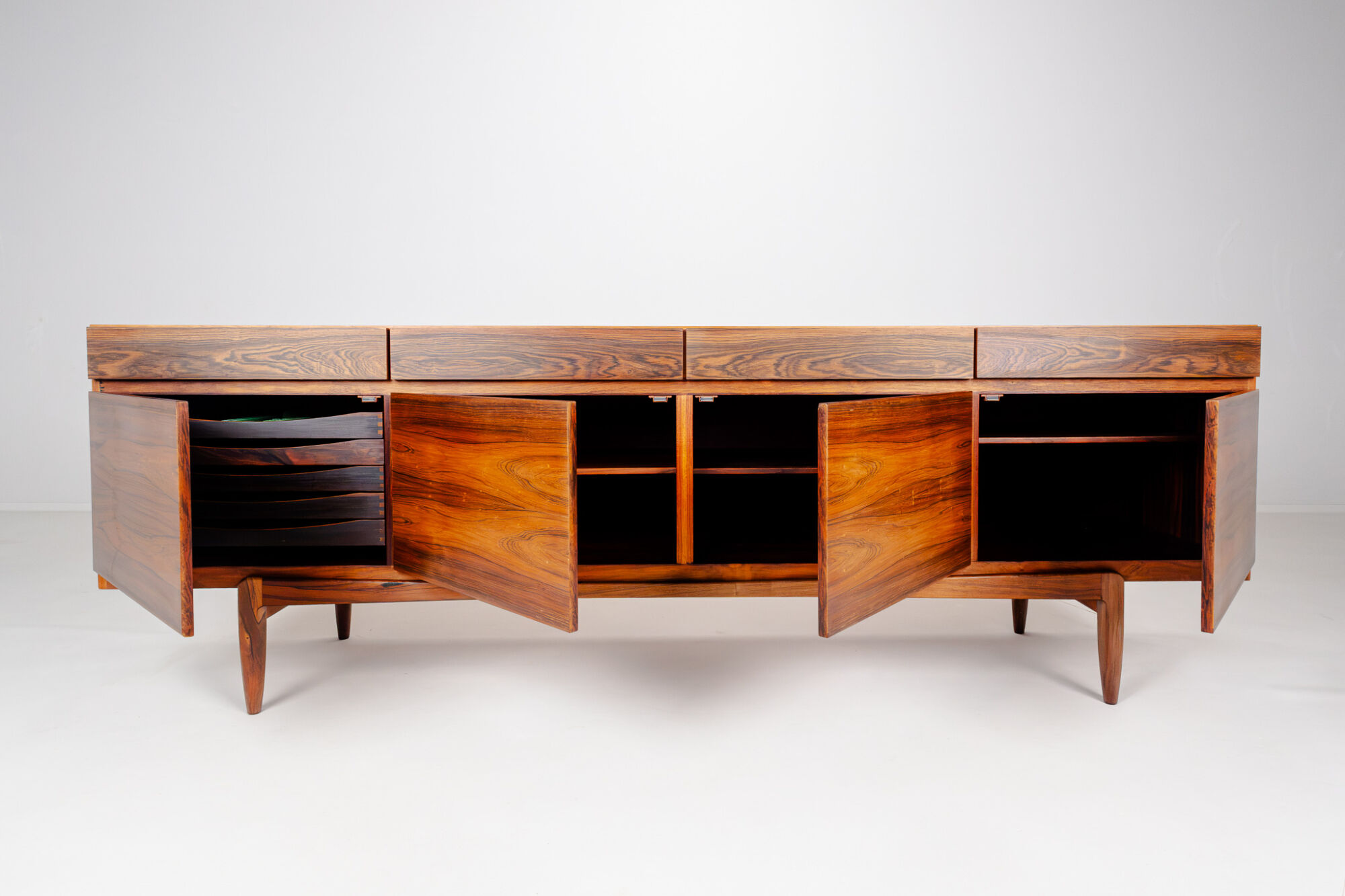 Vintage rosewood sideboard FA-66 by Ib Kofod-Larsen for Faarup Møbelfabrik