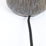 Handmade Søholm ceramic table lamp with jute lampshade / Danish Design