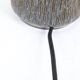 Handmade Søholm ceramic table lamp with jute lampshade / Danish Design