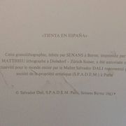 Salvador Dali: Temptation in Spain - Signed lithograph