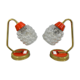 Paire de lampes de table, années 1970
