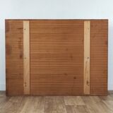 60' wall-mounted bookcase shelf