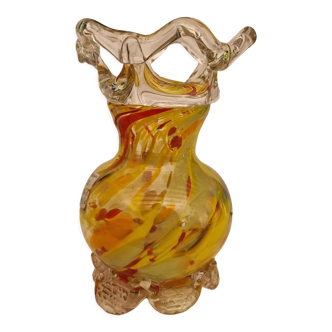Multicolored Murano vase