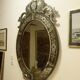 Venetian glass mirror