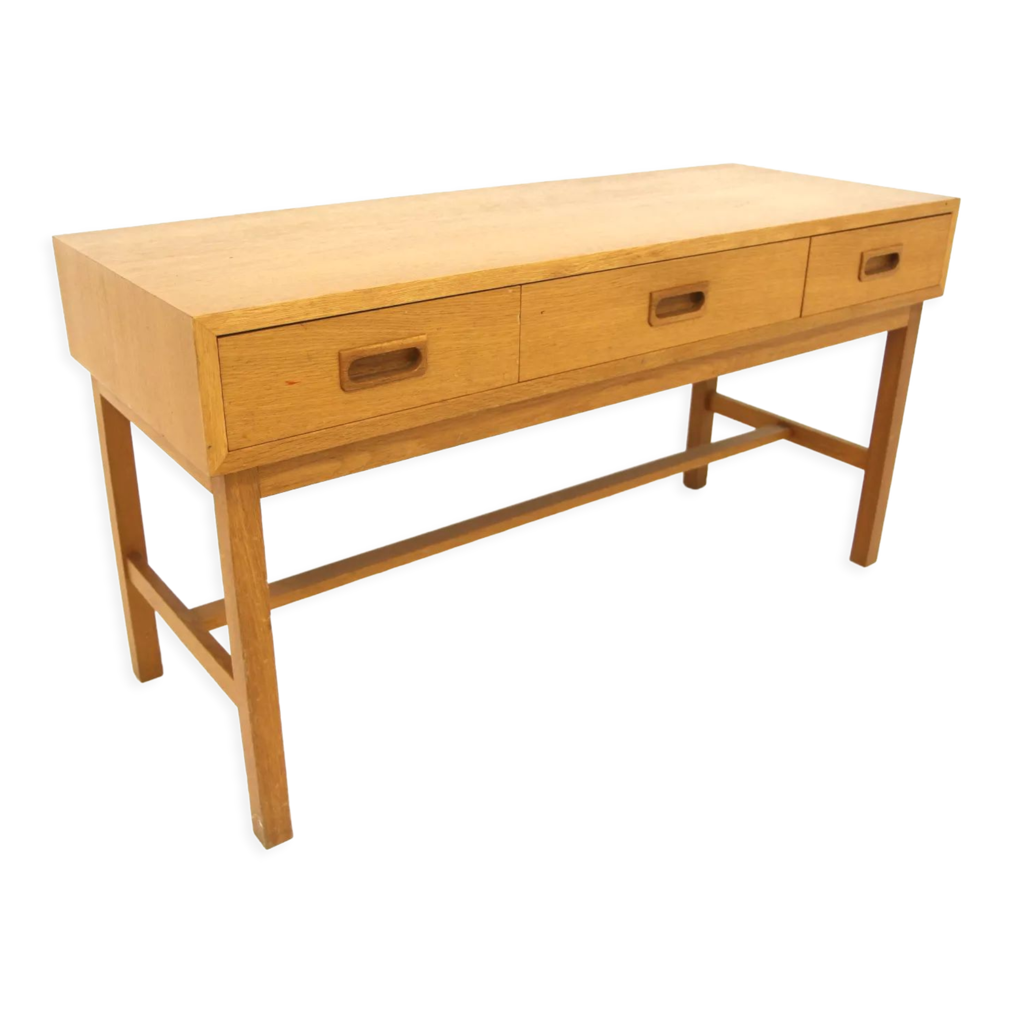 Scandinavian oak chest of drawers, Nybro Fabriken, Fröseke, Sweden, 1960