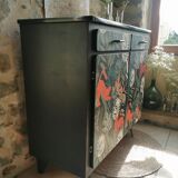 Formica vintage sideboard