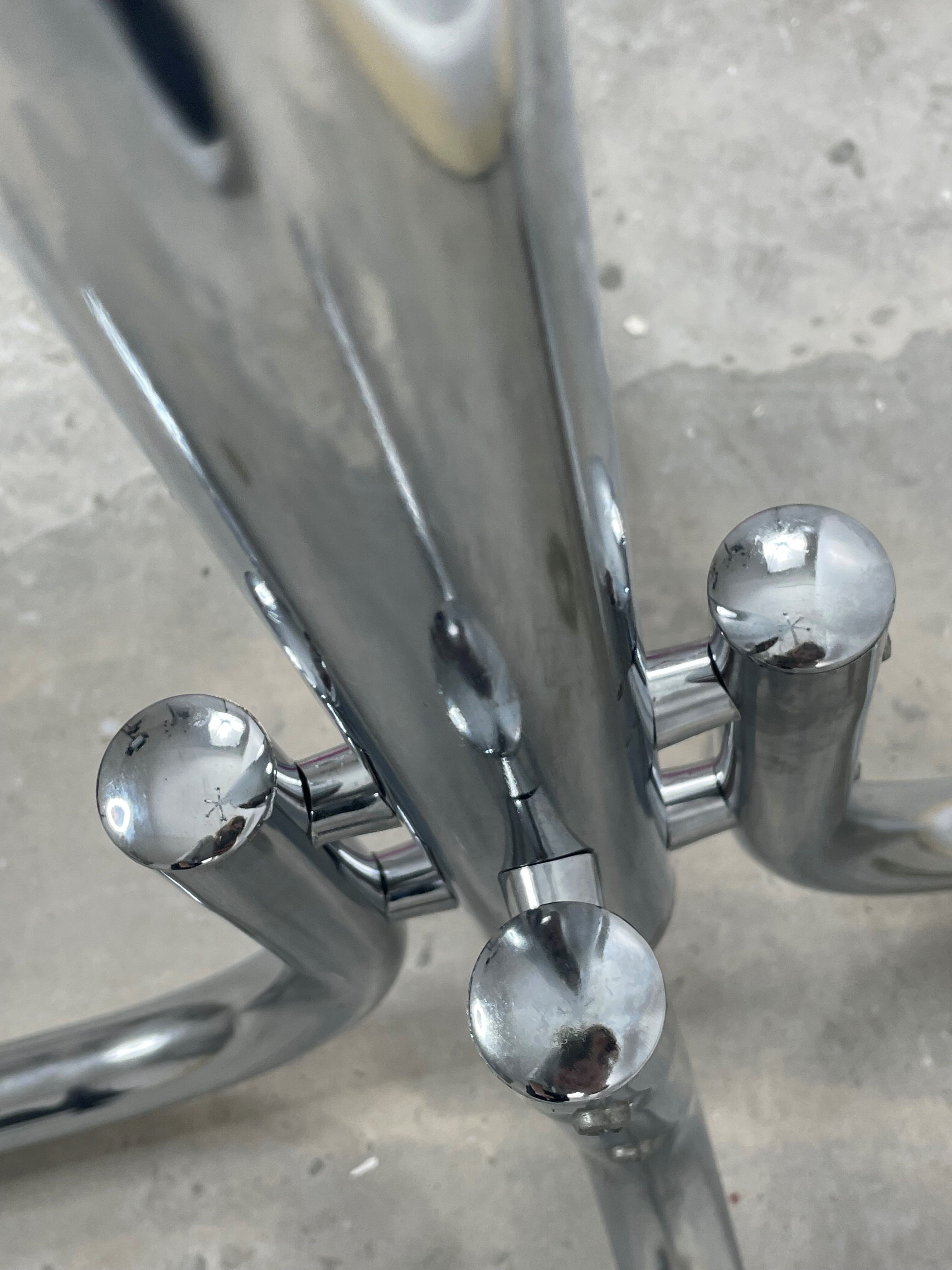 Coat rack parrot chrome 50s