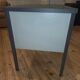 Bureau vintage industriel Gispen avec caisson 3 tiroirs