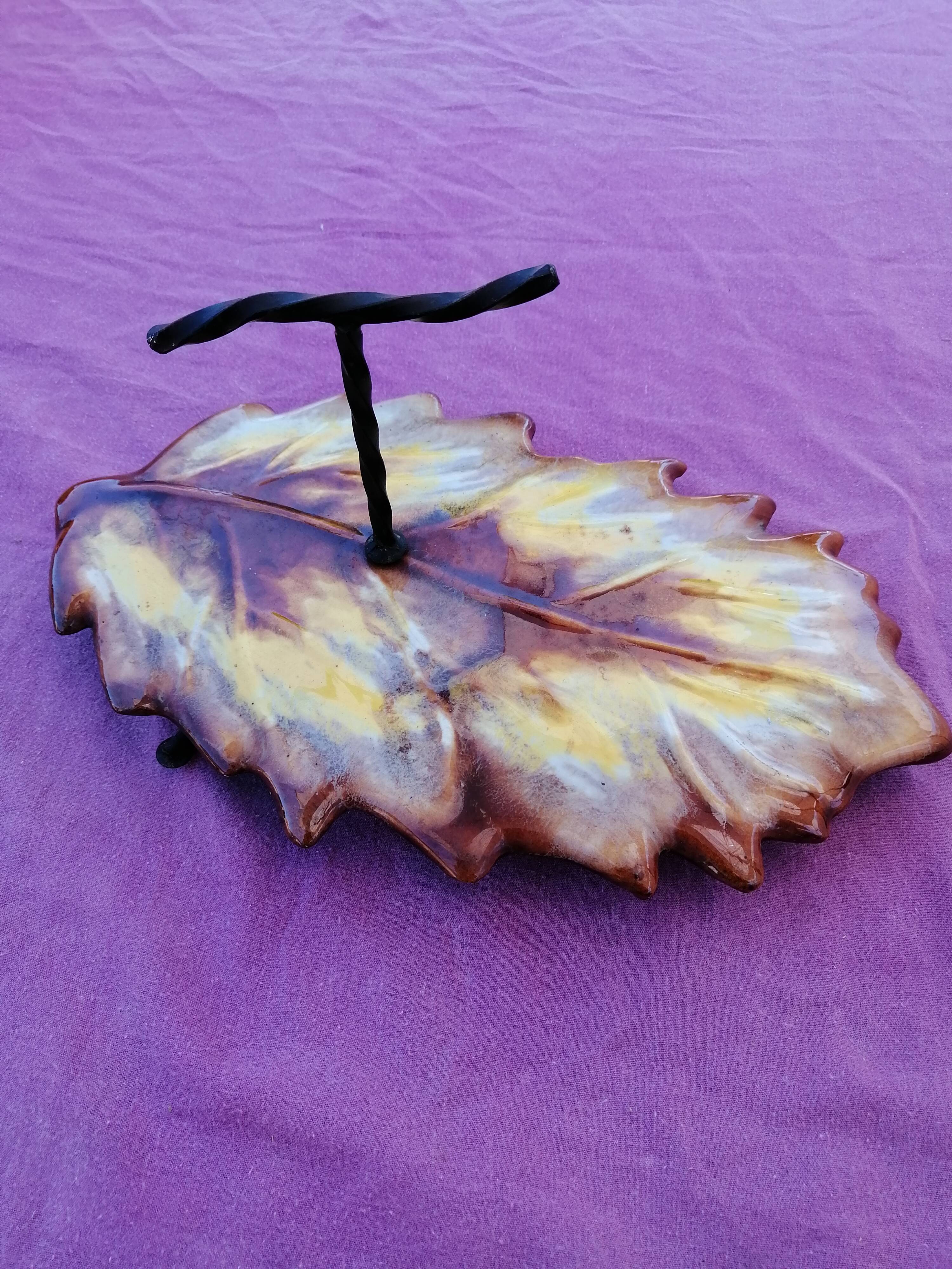 Ceramic cheese platter