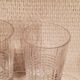Set of 5 crystal glasses of Baccarat model Nancy