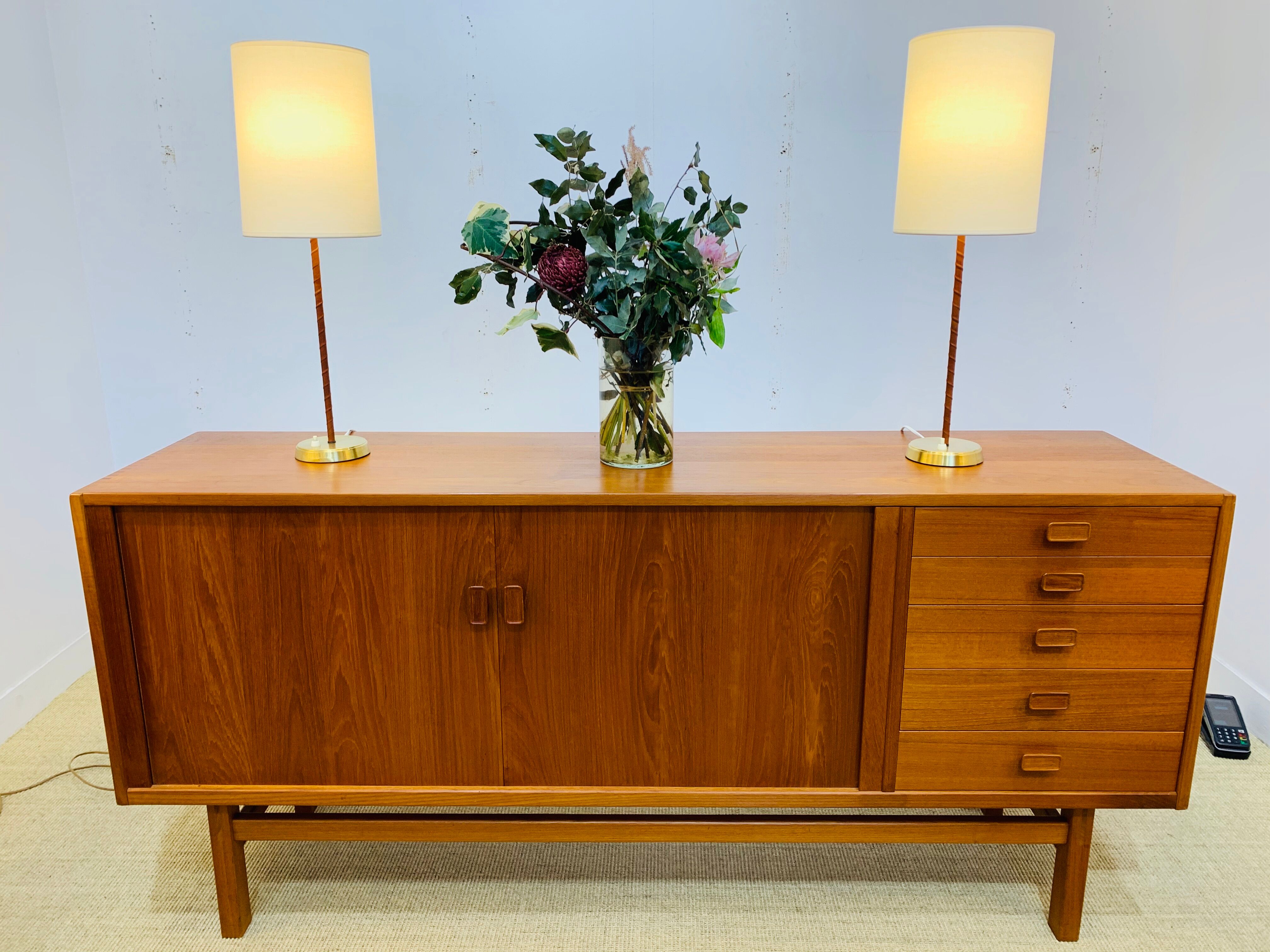 Teak  sideboard Oden model, by Nils Jonsson for Troeds, 60s