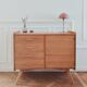 Renovated vintage sideboard, Scandinavian style, 1960s