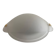 Glass ceiling light in the shape of a turtle shell, 1970s, Germany