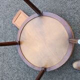 Table bouillotte style Louis XVI marble top