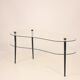 Table basse moderniste en verre