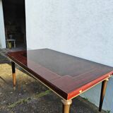Vintage varnished mahogany table