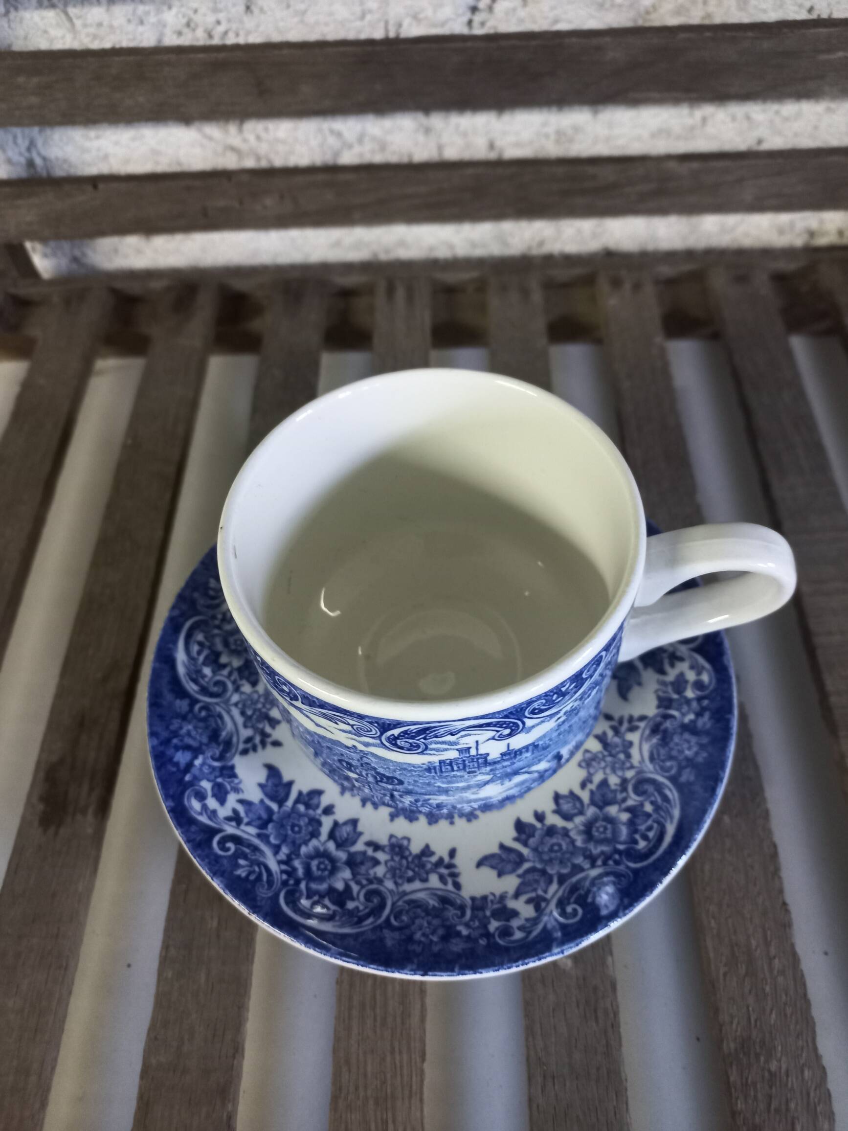 Broadhurst Staffordshire cup and saucer