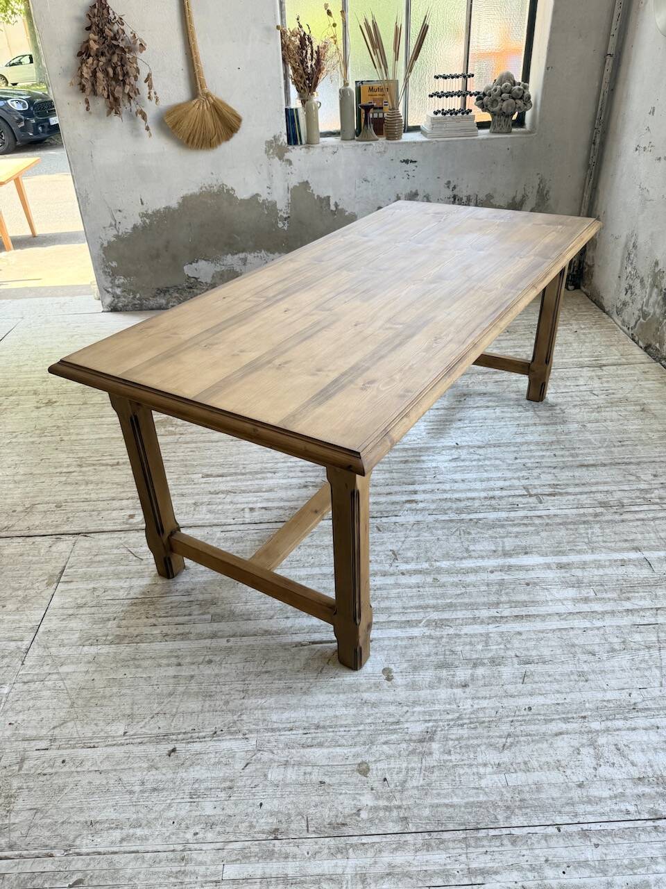 190 cm pine farmhouse table