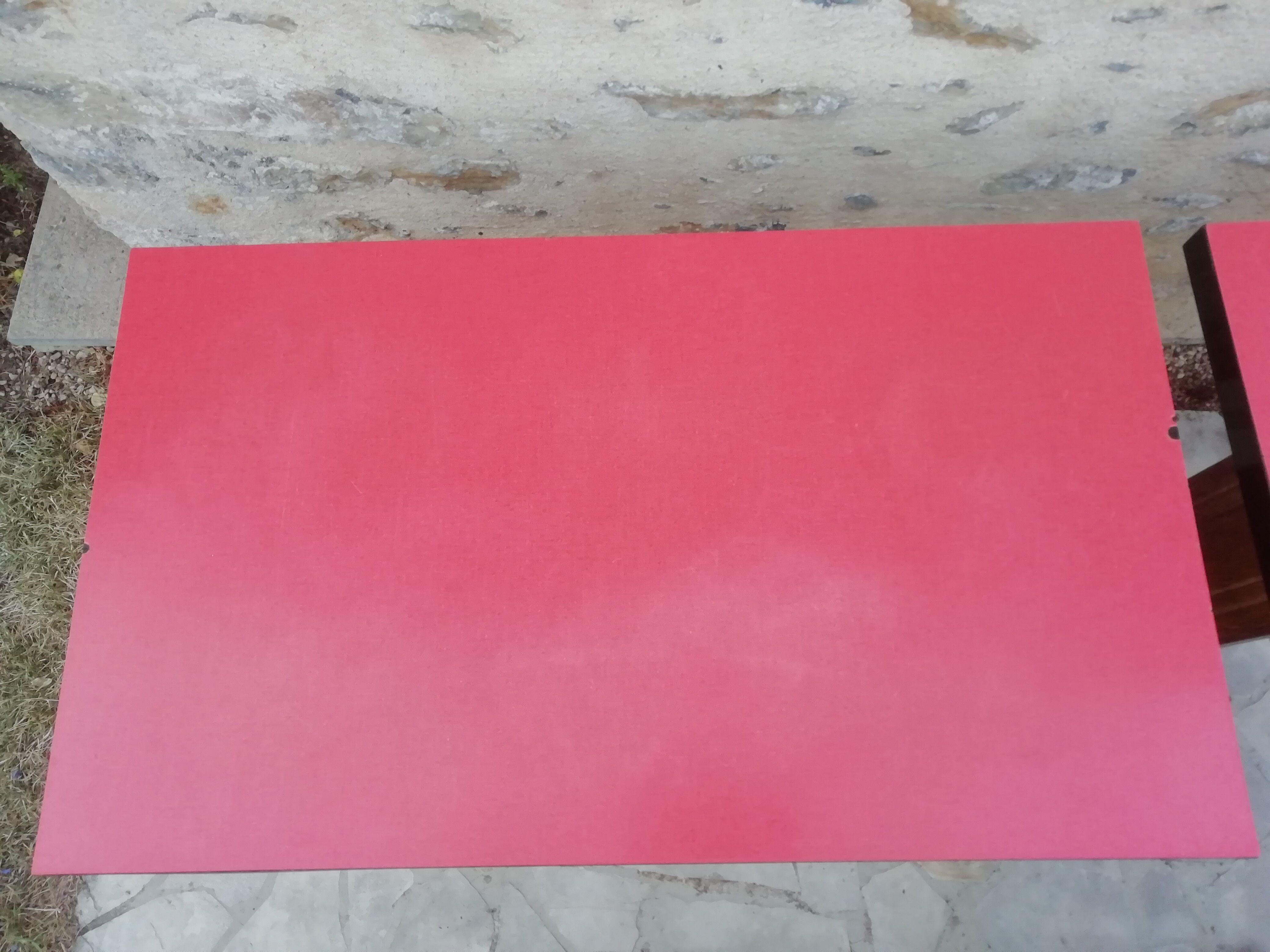 lot of 3 vintage bistro tables