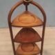 Mahogany plate holder