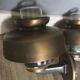 Pair of Egon Hillebrand Brass Wall Lamps – Germany, 1960s