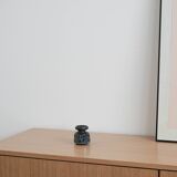 Ceramic candle holder, Danish design, 1960s, manufacturer: Søholm Keramik