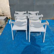 6 vintage Scandinavian design chairs