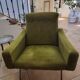 Galion armchair in green velvet steiner