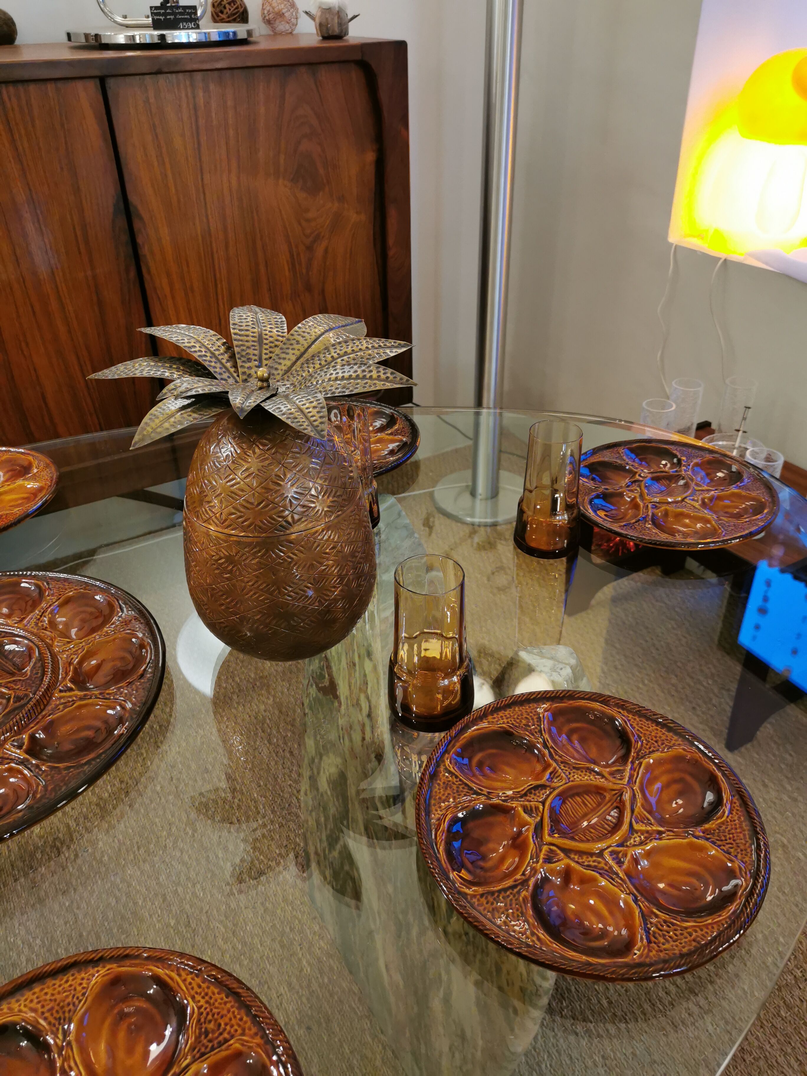 Ice bucket in dinanderie 70