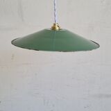 Enamelled sheet metal suspension