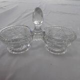 Old salt and pepper shaker signed portieux