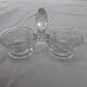 Old salt and pepper shaker signed portieux