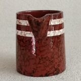 Set of 5 cups and 1 milk jug Mary Sarreguemines