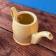 Yellow teapot salam tea guy degrenne vintage 4 cups
