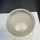 Large Italian frosted glass vase from the 1970s.