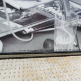 Photo under glass Georges Brassens Jacques Brel Ferré Jean Pierre Leloir