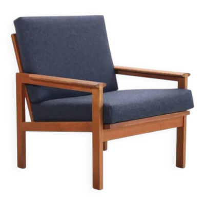 Fauteuil Capella en chêne Illum Wikkelso par Niels Eilersen