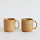 Paire de tasses en grès