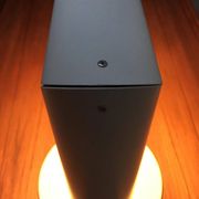 Lampe de table minimaliste en métal allemand de Brendel Leuchten, années 1970