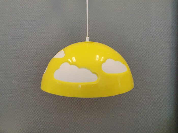 "Cloud lamp" designed by Henrik Preutz for Ikea Sweden. No longer in production