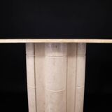 Vintage console in travertine