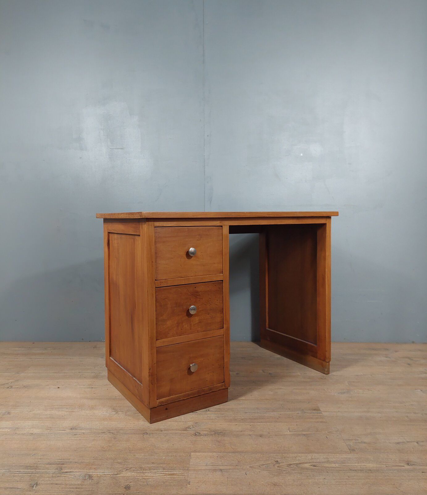 Vintage low desk with box