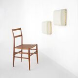 Pair of “Cnosso” ceiling lamps by Angelo Mangiarotti for Artemide, 1960s