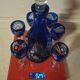 Carafe et 6 verres - verre taillé