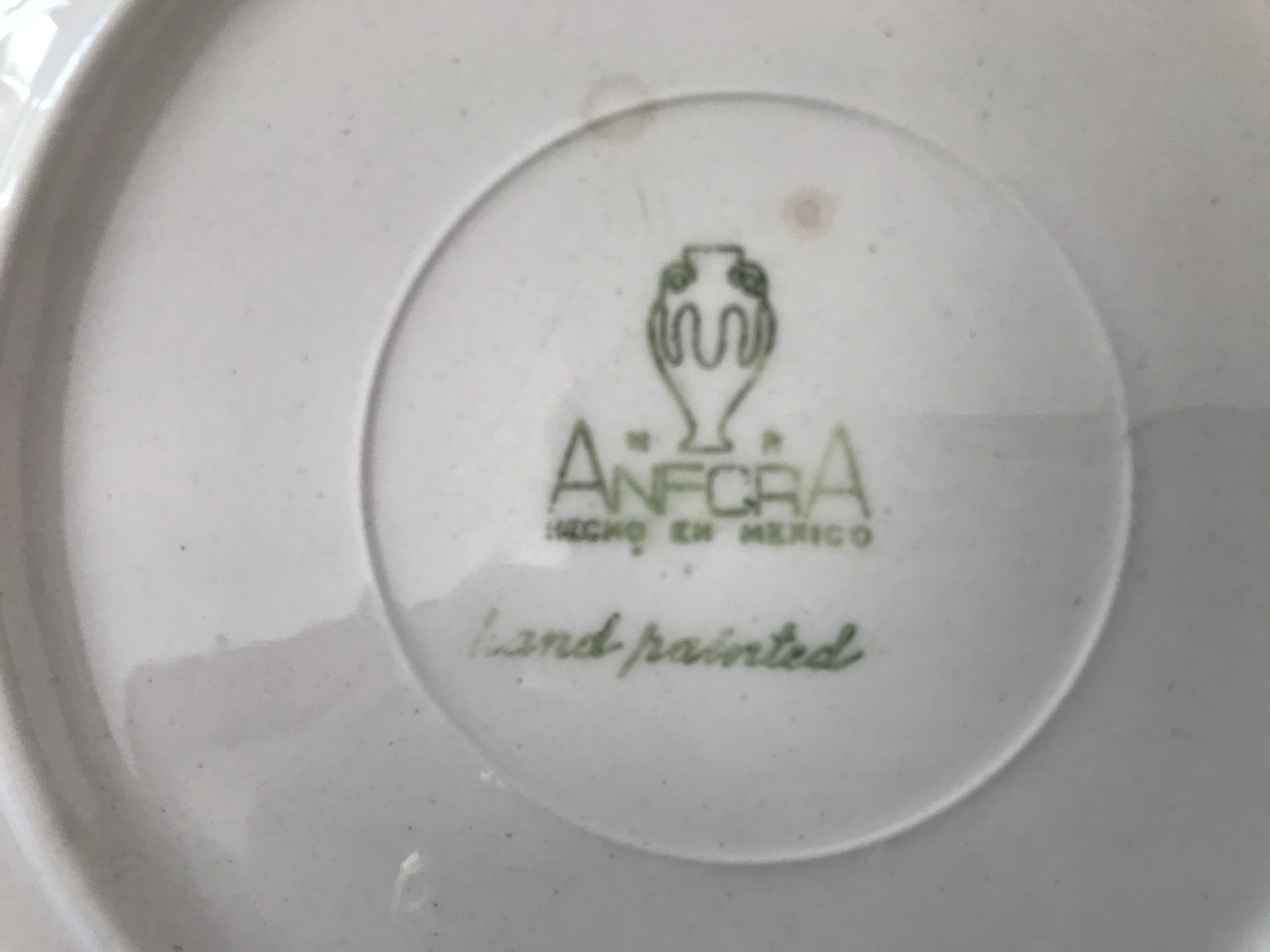 Mexican OISEAU Pattern Plate