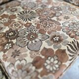 Vintage three-seater folding sofa bed