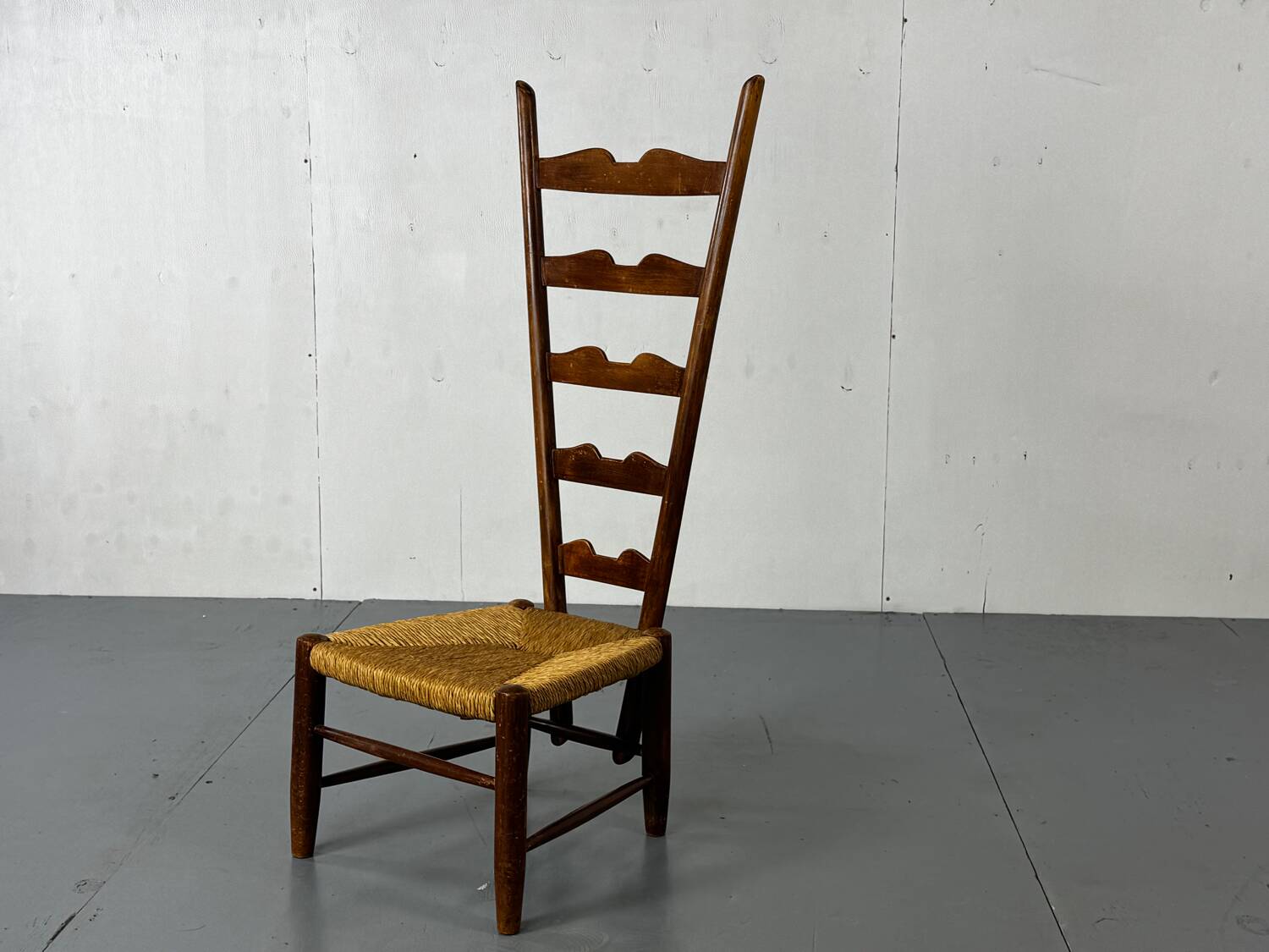 Highback Side Fireside Chair by Gio Ponti for Casa E Giardino, Italy,