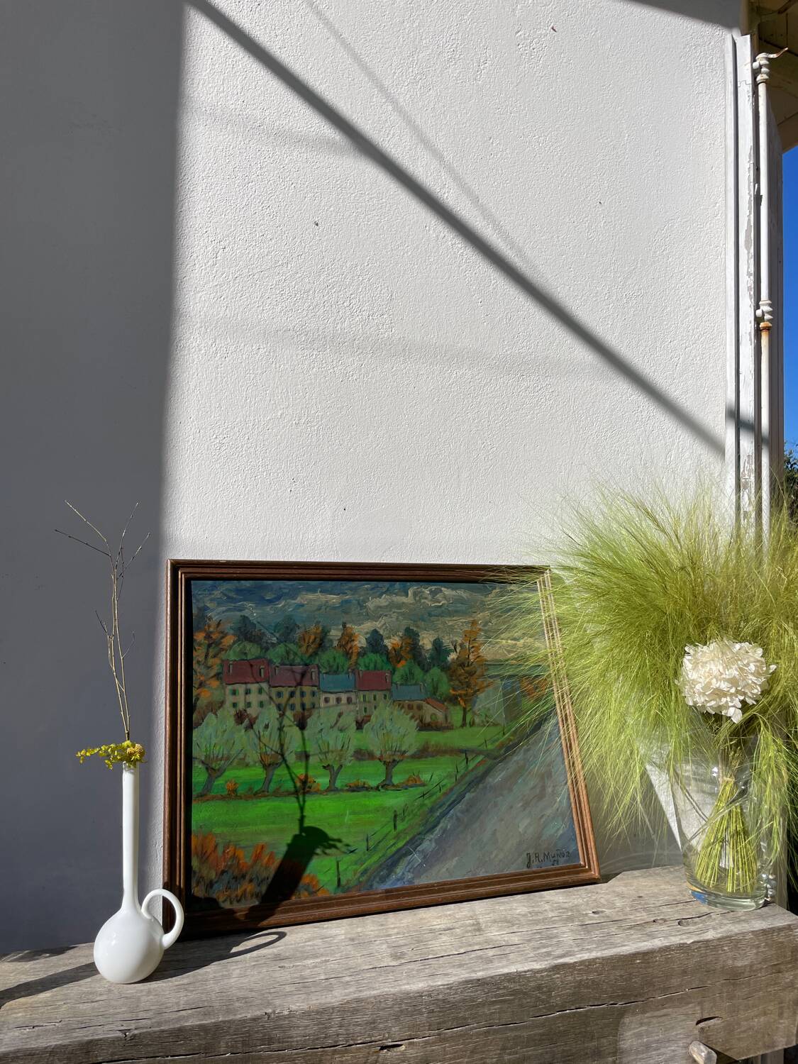 Landscape painting by Jean René Munoz